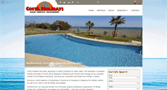 Desktop Screenshot of costa-holidays.com
